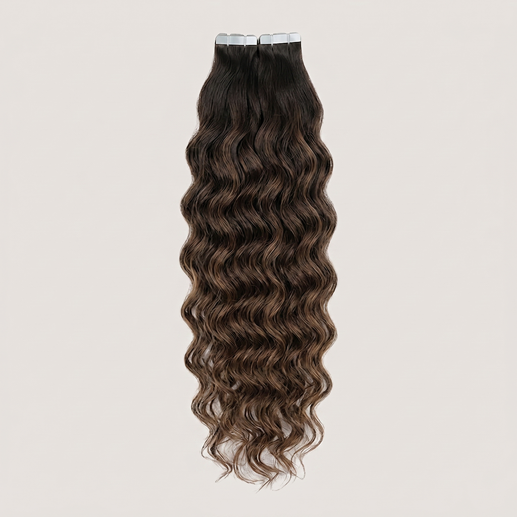 Tape in Extension - Water Wavy 22” Chocolate Dreams (200g)