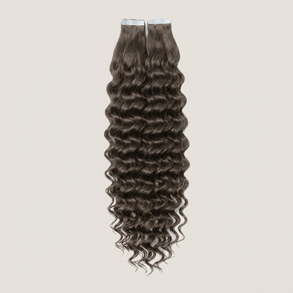 Tape in Extension - Water Wavy 18” Dark Ash Blonde (150g)