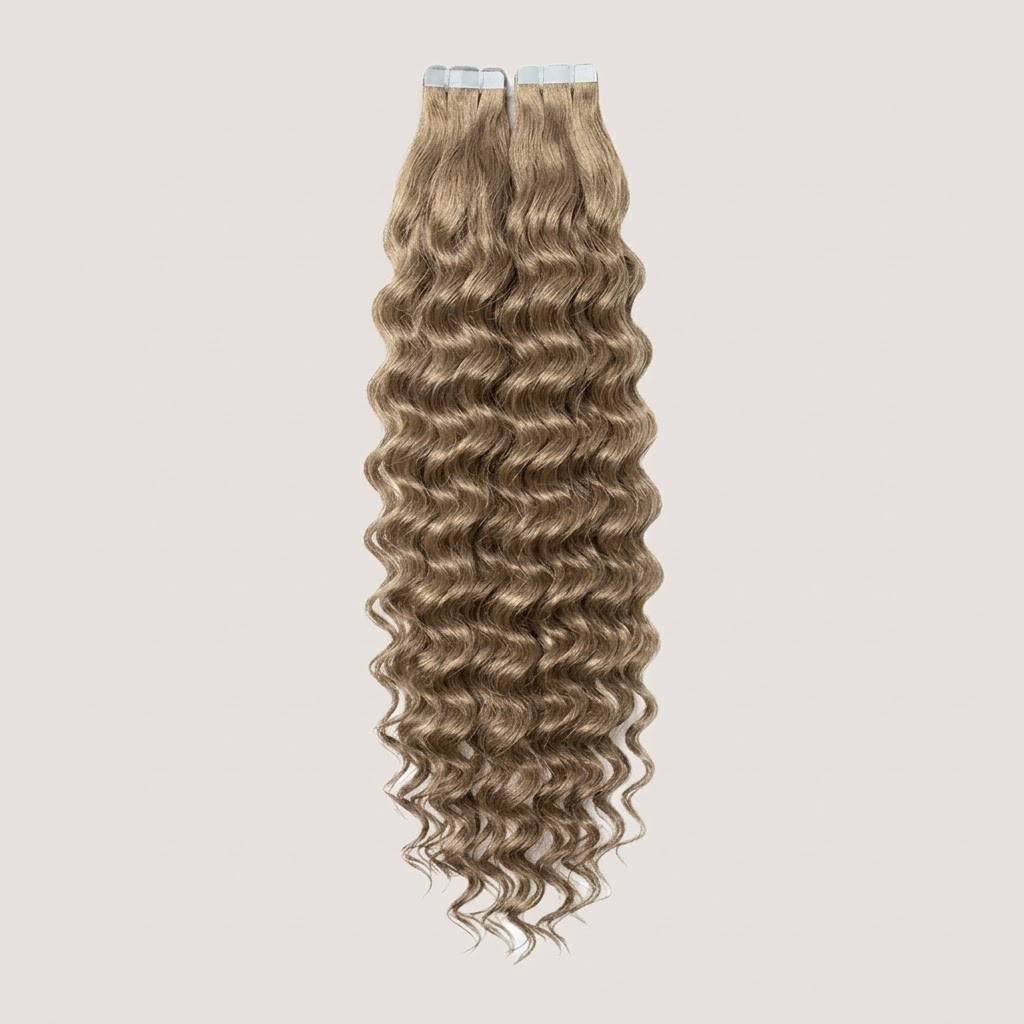 Tape in Extension - Water Wavy 22” Dirty Blonde V2 (200g)