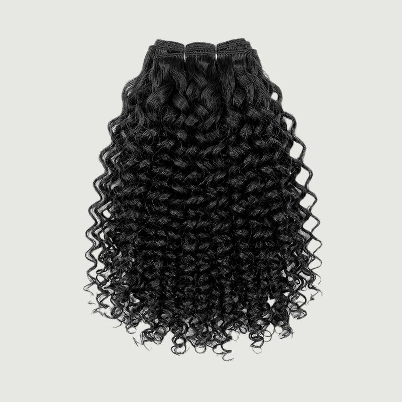 Weft - Deep Curly 32” Jet Black (200g)