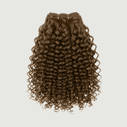 Weft - Deep Curly 30” Medium Brown (200g)
