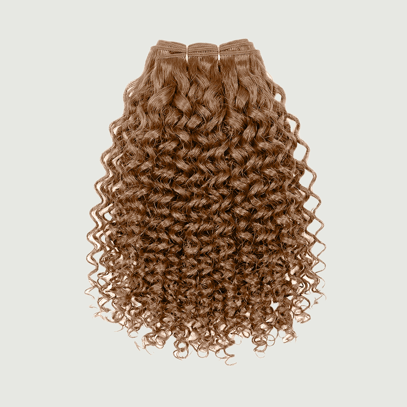 Weft - Deep Curly 26” Light Brown (100g)