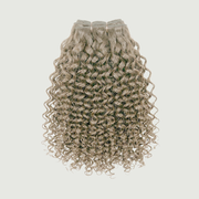 Weft - Deep Curly 16” Silver Blonde (150g)