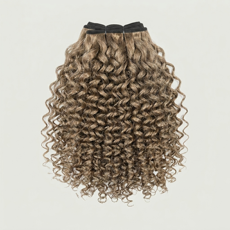 Weft - Deep Curly 20” Dirty Blonde (150g)