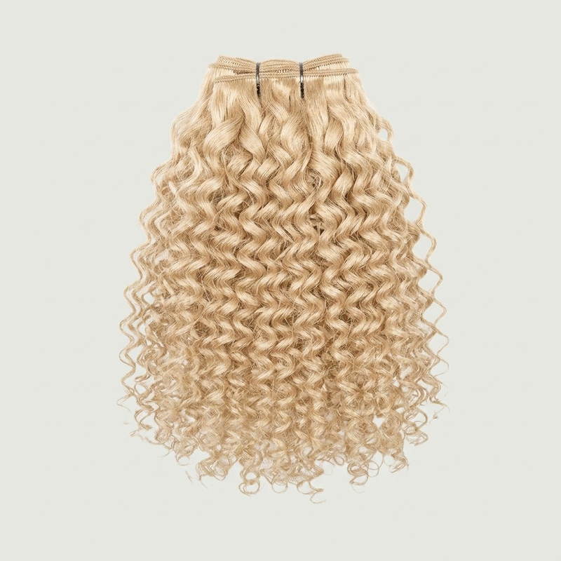 Weft - Deep Curly 24” Barbie Blonde (100g)