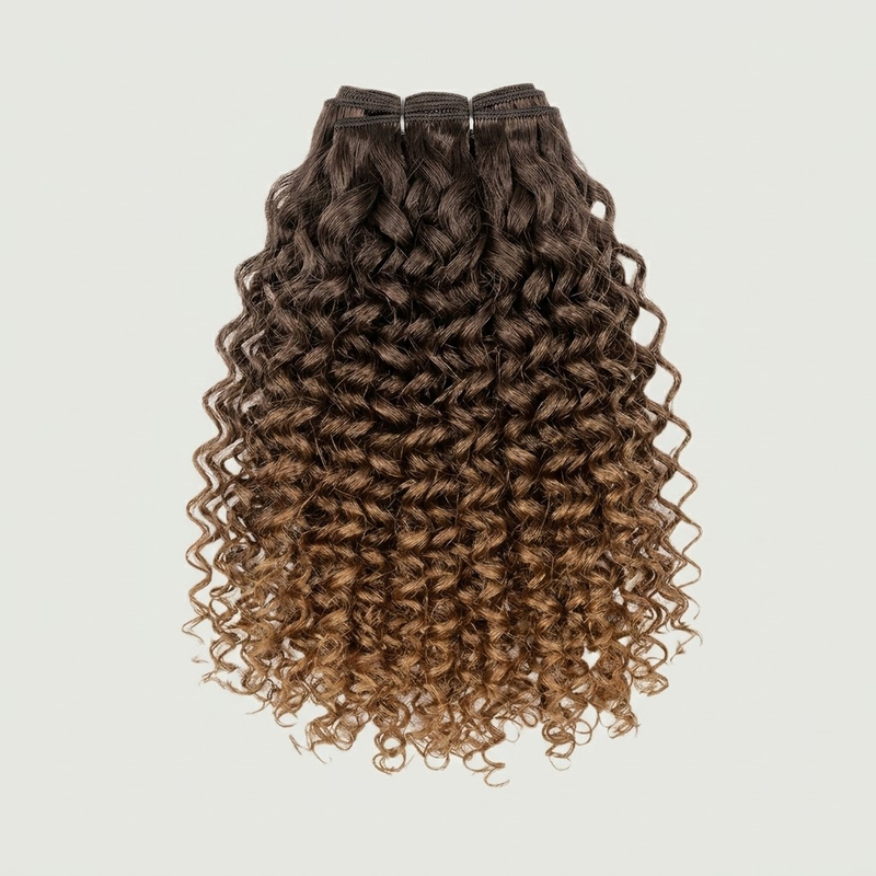 Weft - Deep Curly 18” Bronde (100g)