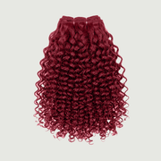 Weft - Deep Curly 20” Deep Red (200g)