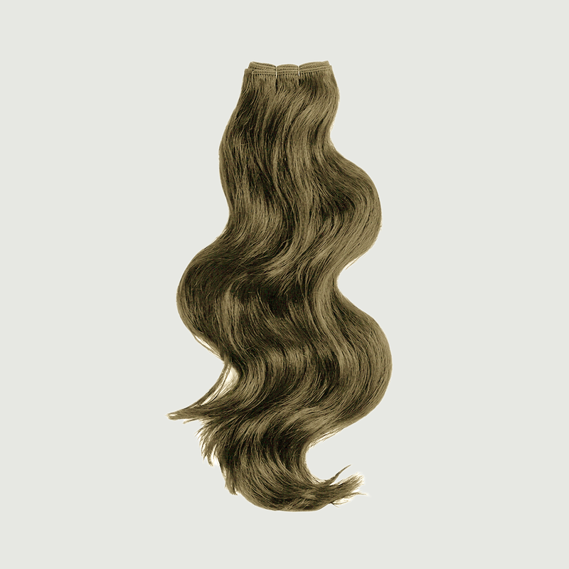 Weft - Natural Wavy 22” Light Ash Blonde (150g)