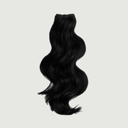 Weft - Natural Wavy 18” Jet Black (150g)