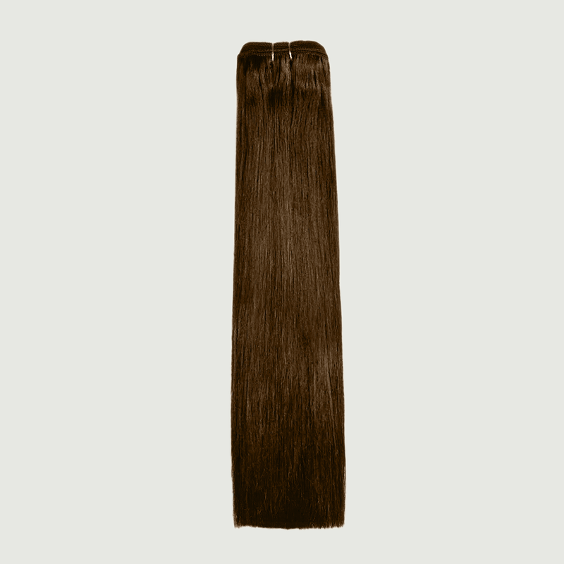 Weft - Straight 20” Medium Brown (150g)