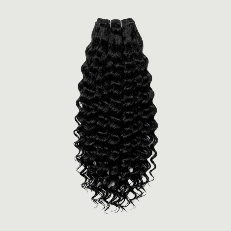 Weft - Water Wavy 24” Jet Black (200g)