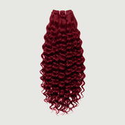 Weft - Water Wavy 18” Deep Red (200g)